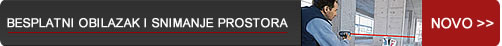 Besplatni obilazak i snimanje prostora